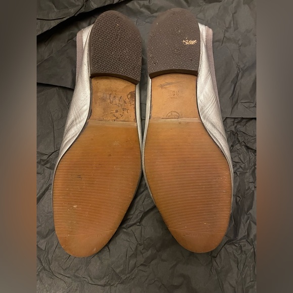 Chanel metallic ballet flats (resoled) - Picture 5 of 8